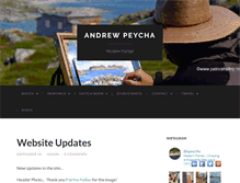 Tablet Screenshot of andrewpeycha.com